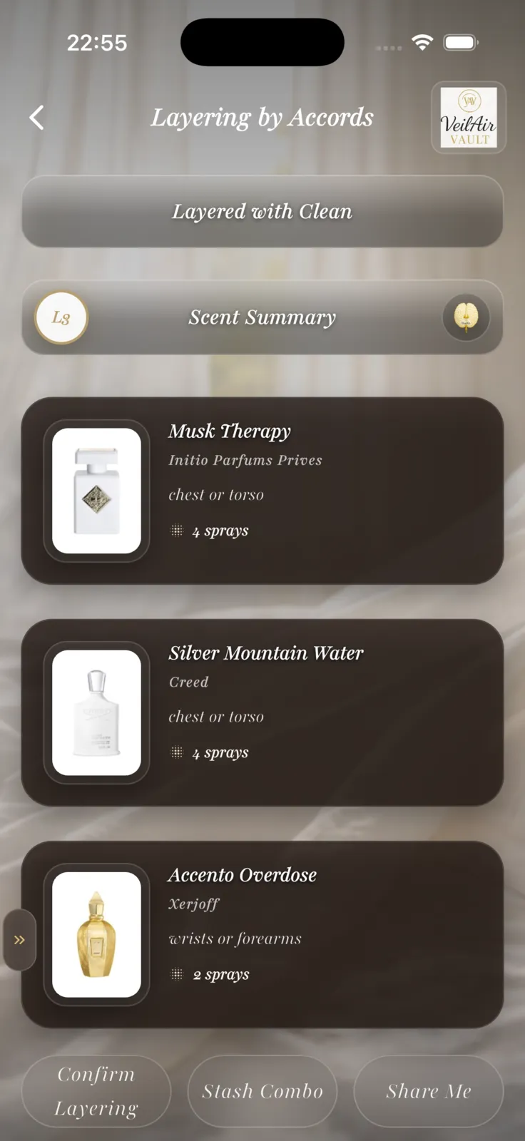 VeilAir Vault app preview 17