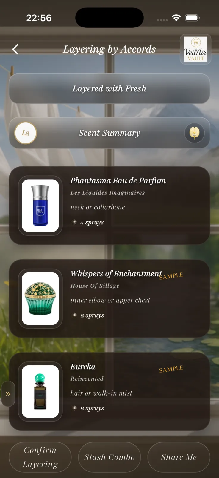 VeilAir Vault app preview 20