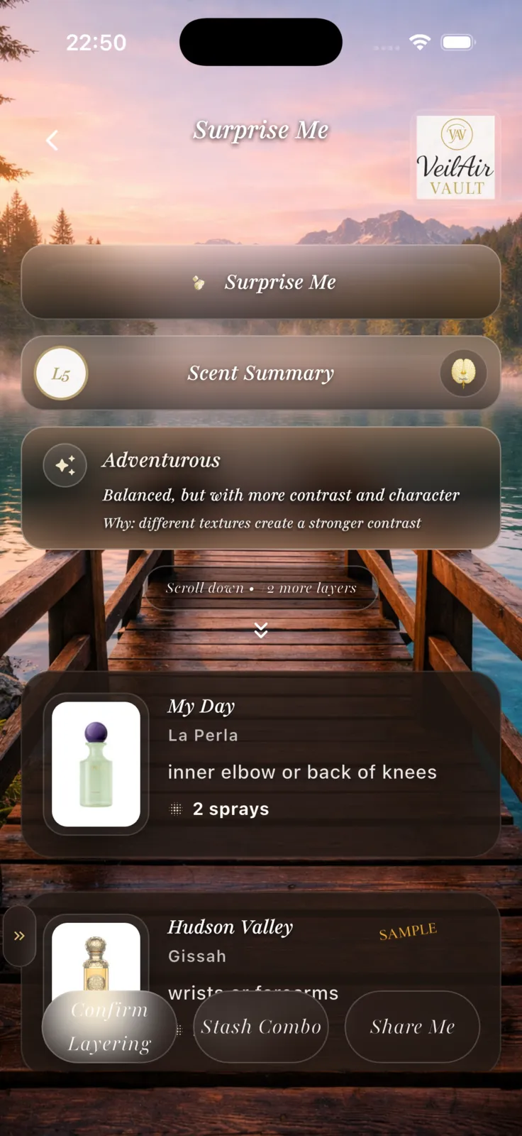 VeilAir Vault app preview 5